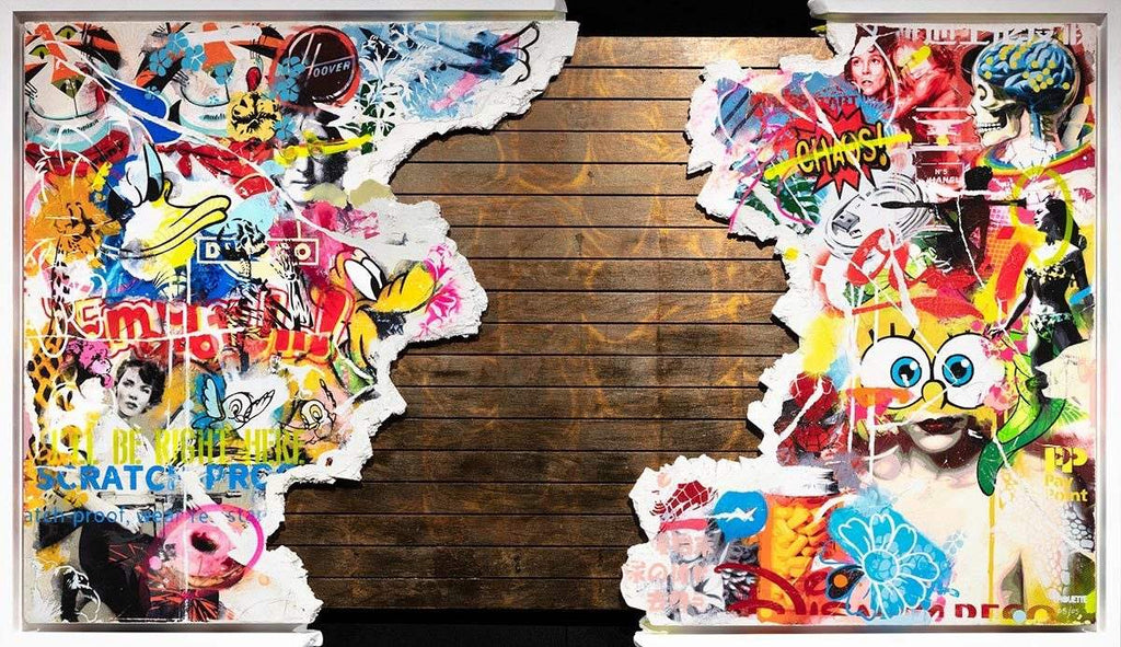 Broken Promises - Deluxe Edition V - SOLD by artist Lhouette - Wyecliffe Galleries