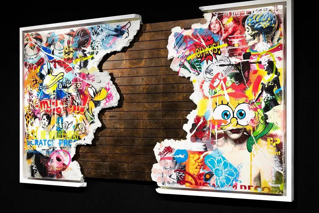 Broken Promises - Deluxe Edition V - SOLD by artist Lhouette - Wyecliffe Galleries