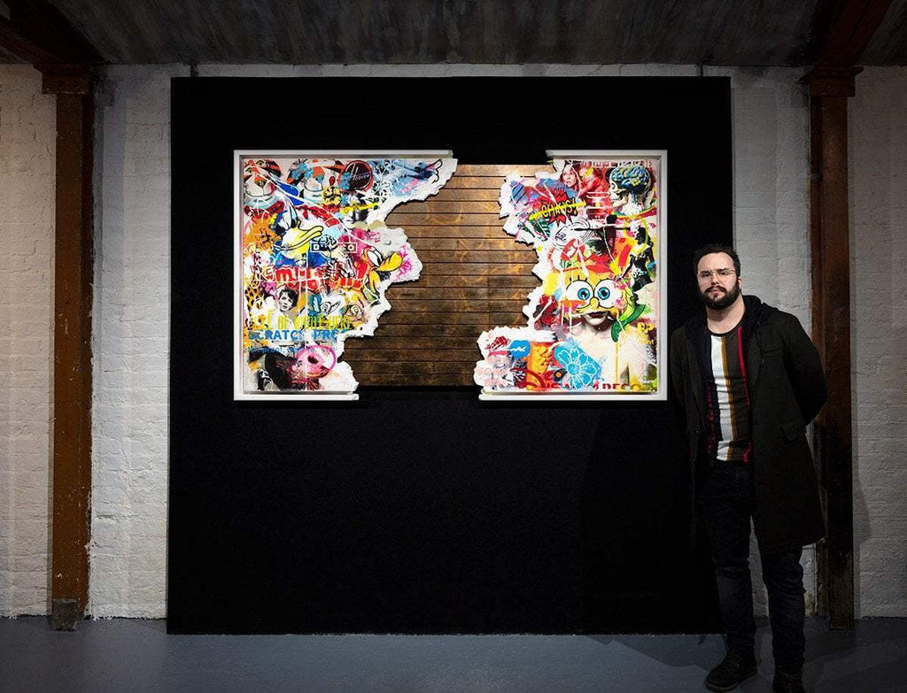 Broken Promises - Deluxe Edition V - SOLD by artist Lhouette - Wyecliffe Galleries