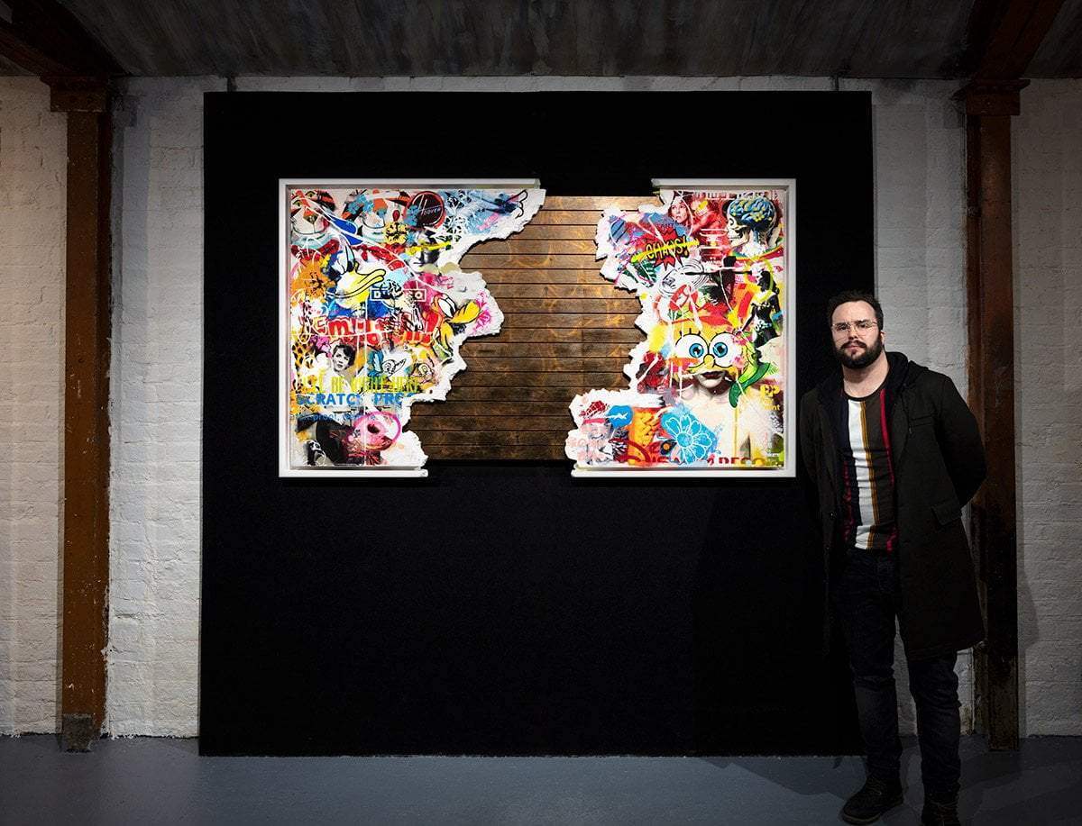 Broken Promises - Deluxe Edition V - SOLD by artist Lhouette - Wyecliffe Galleries