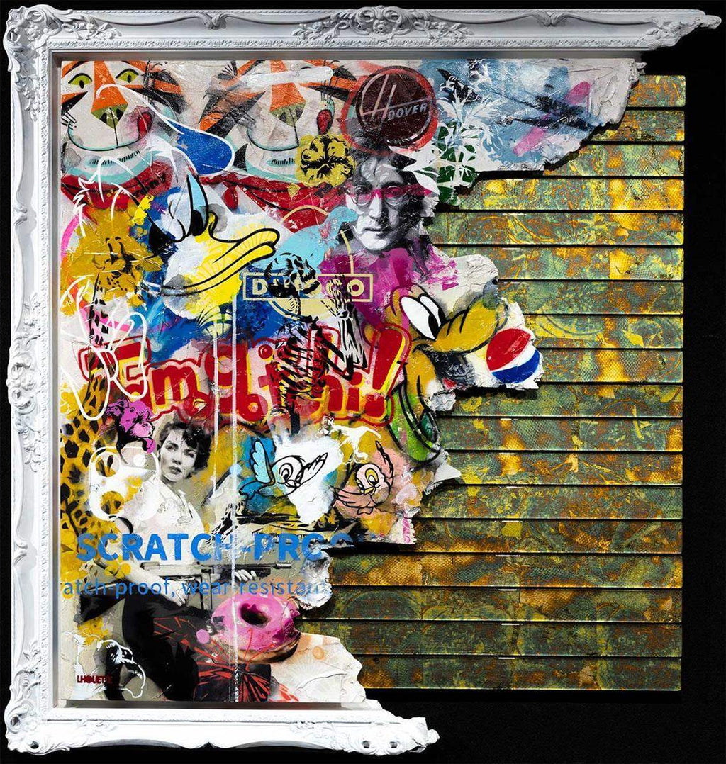 Broken Promises I - Original - SOLD by artist Lhouette - Wyecliffe Galleries