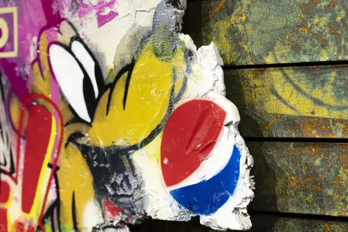 Broken Promises I - Original - SOLD by artist Lhouette - Wyecliffe Galleries