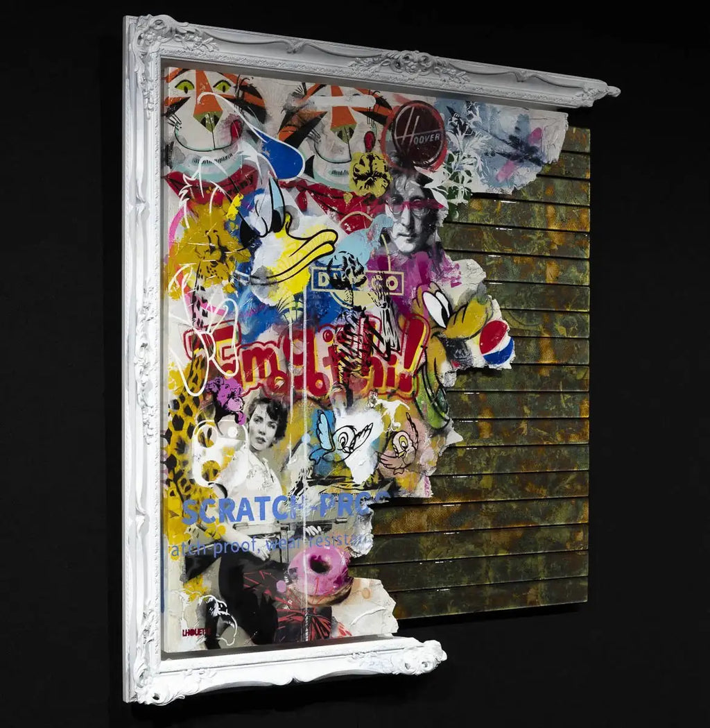 Broken Promises I - Original - SOLD by artist Lhouette - Wyecliffe Galleries