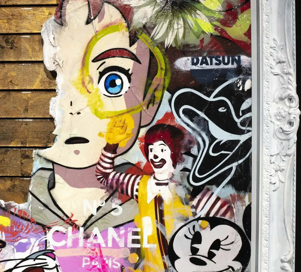 Broken Promises II - Original - SOLD by artist Lhouette - Wyecliffe Galleries