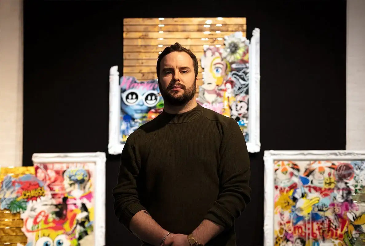 Broken Promises II - Original - SOLD by artist Lhouette - Wyecliffe Galleries