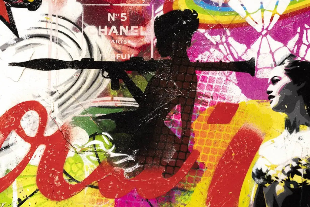 Broken Promises III - Original - SOLD by artist Lhouette - Wyecliffe Galleries