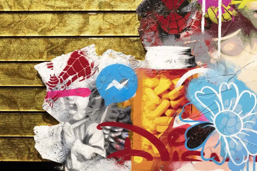 Broken Promises III - Original - SOLD by artist Lhouette - Wyecliffe Galleries