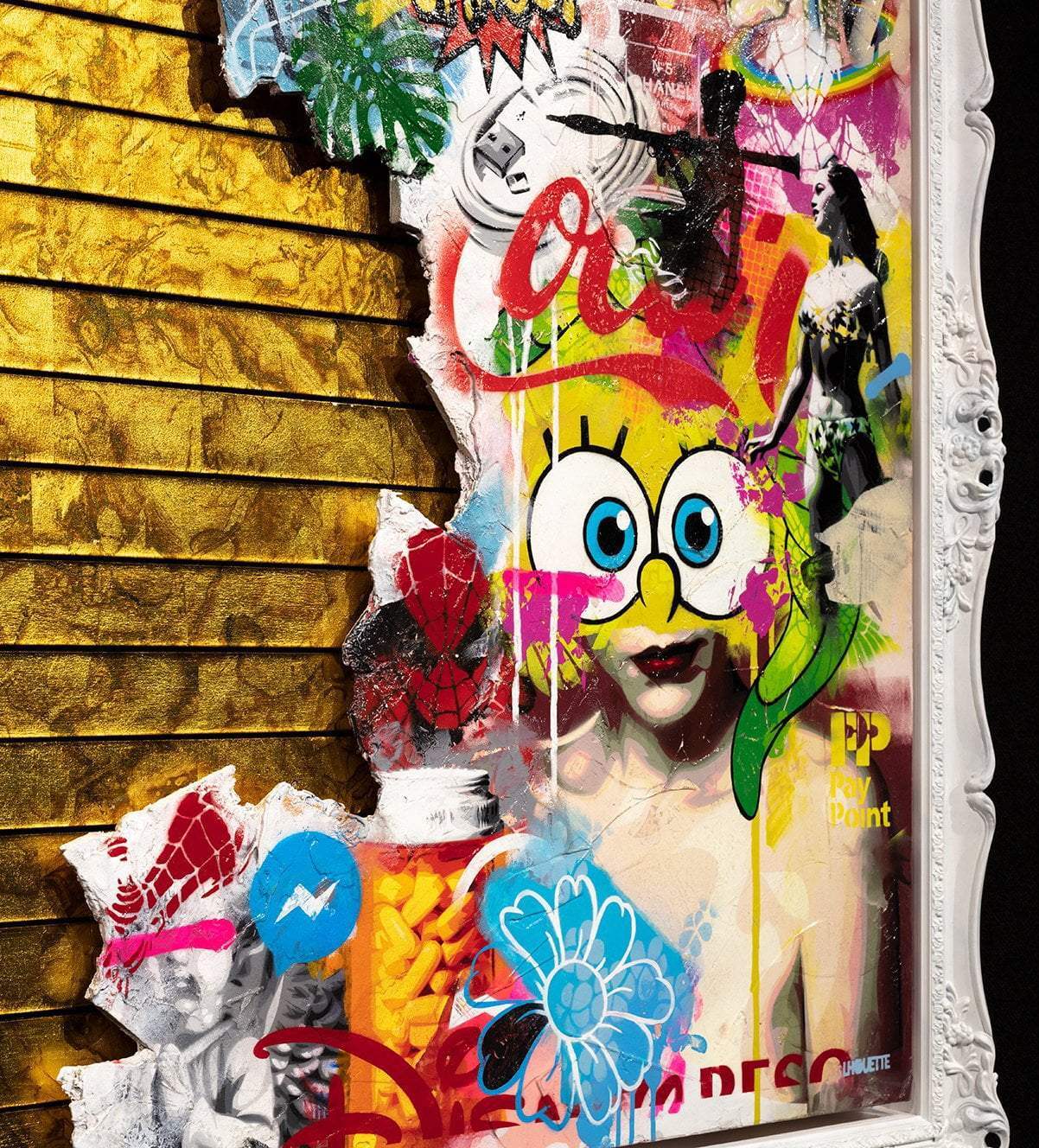 Broken Promises III - Original - SOLD by artist Lhouette - Wyecliffe Galleries