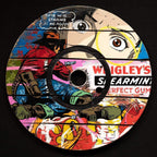 Cable Drum - Martyrdom - Original - SOLD by artist Lhouette - Wyecliffe Galleries