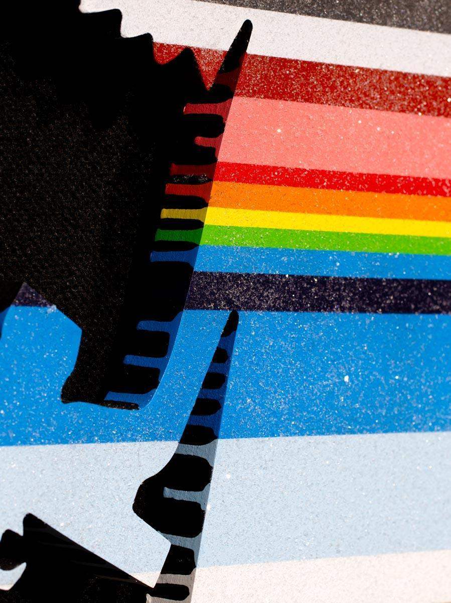 Cake Angel - Original - SOLD by artist Lhouette - Wyecliffe Galleries