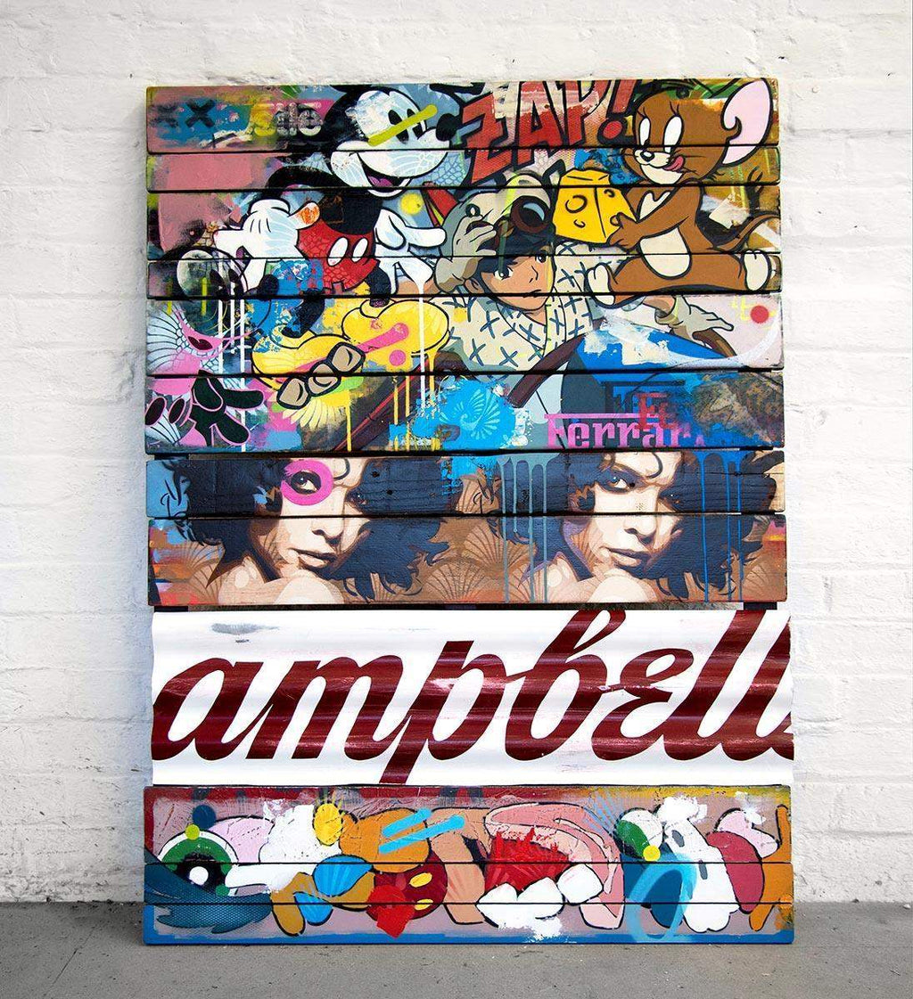 Campbell's - Lost and Found - SOLD by artist LHouette - Wyecliffe Galleries