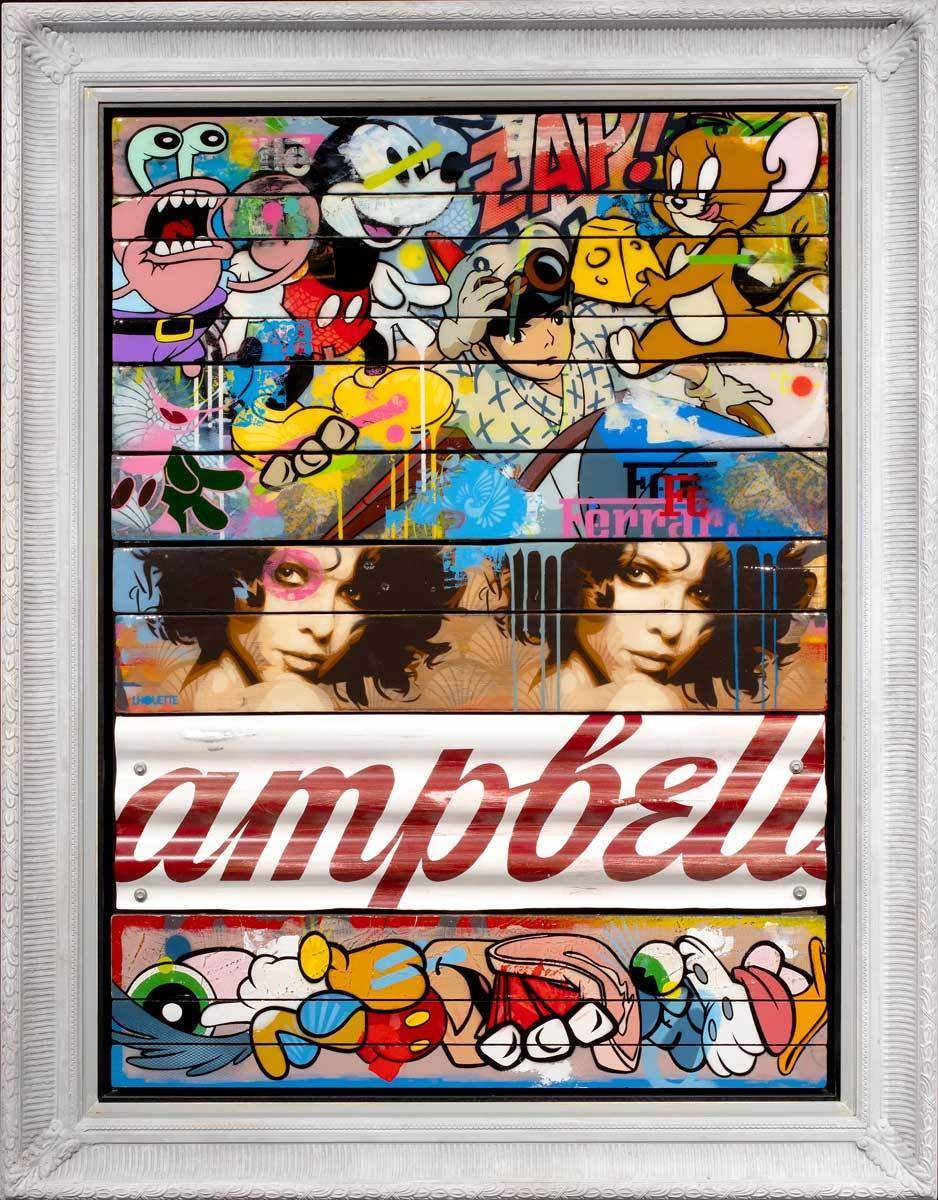 Campbell's - Lost and Found - SOLD by artist LHouette - Wyecliffe Galleries