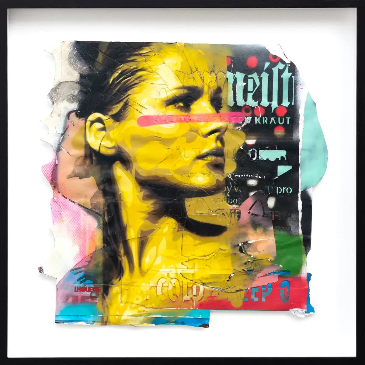 Caramel Cat - Original by artist Lhouette - Wyecliffe Galleries