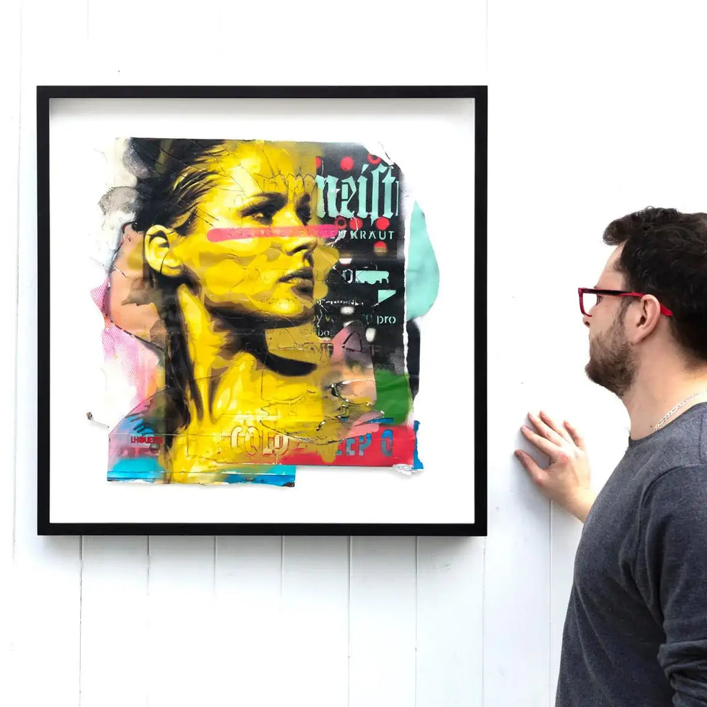 Caramel Cat - Original by artist Lhouette - Wyecliffe Galleries