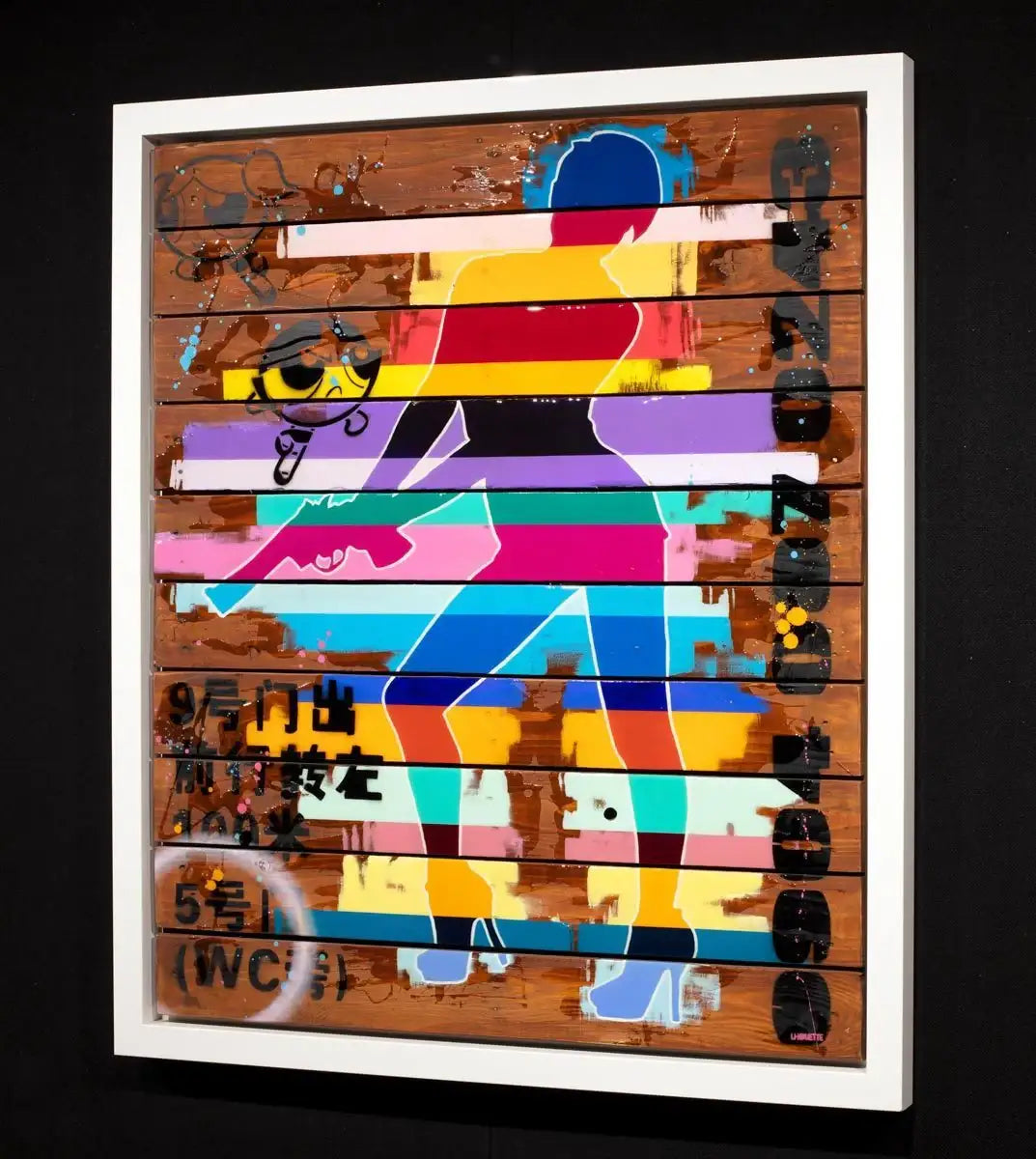 Click Bang - Original - SOLD by artist Lhouette - Wyecliffe Galleries