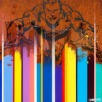 Colour Crate Aquaman - SOLD by artist Lhouette - Wyecliffe Galleries