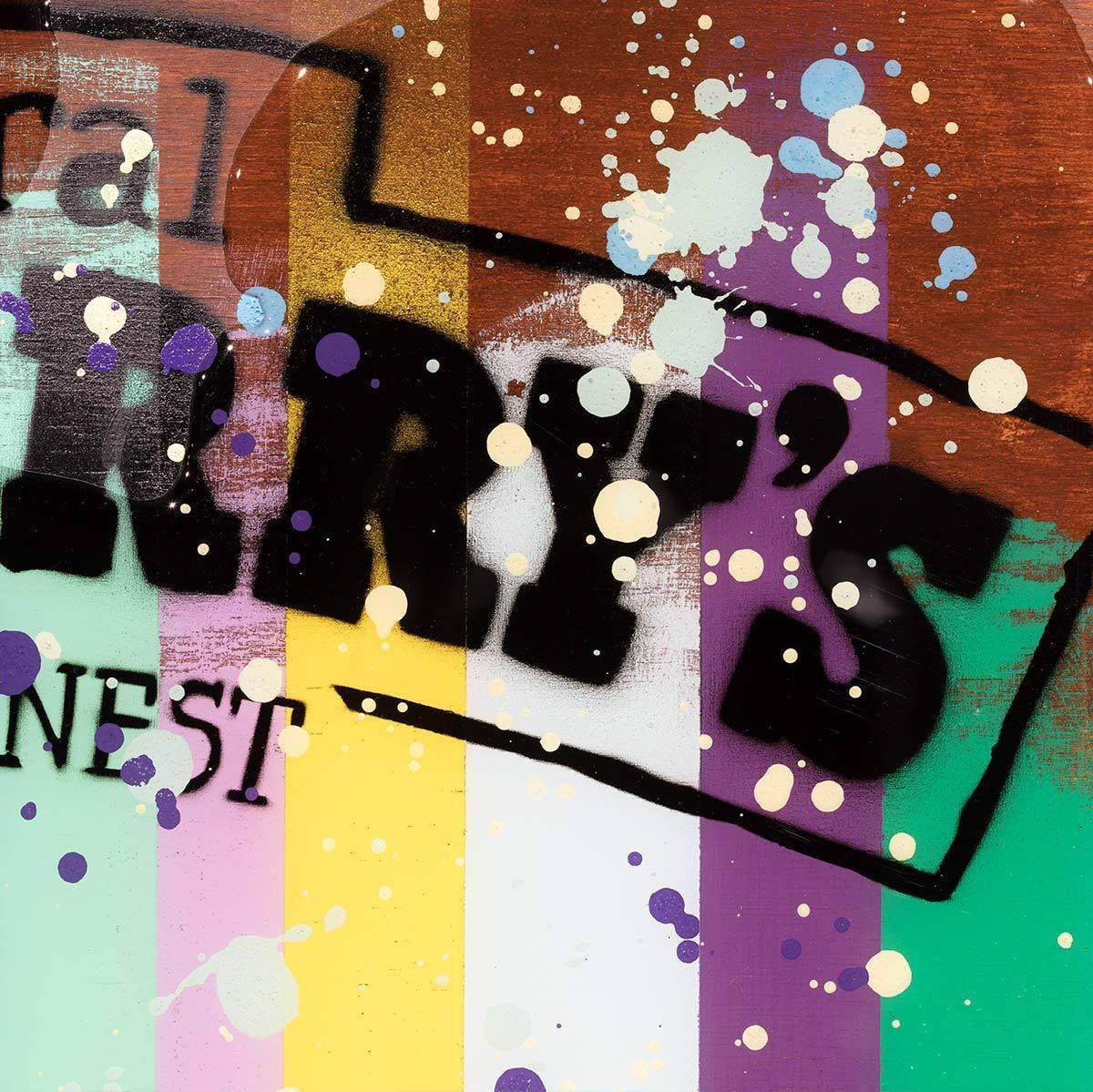 Colour Crate - Ben & Jerry's SOLD by artist Lhouette - Wyecliffe Galleries