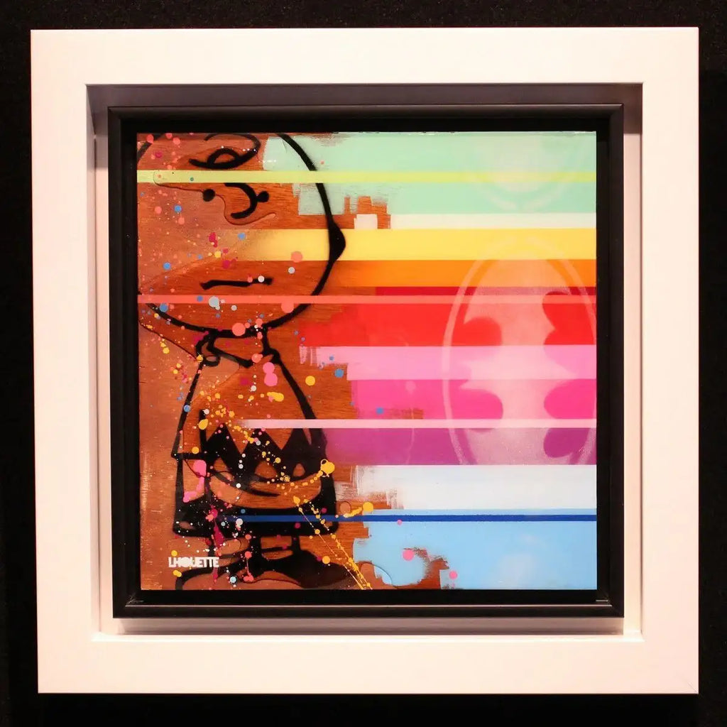 Colour Crate - Charlie - SOLD by artist Lhouette - Wyecliffe Galleries