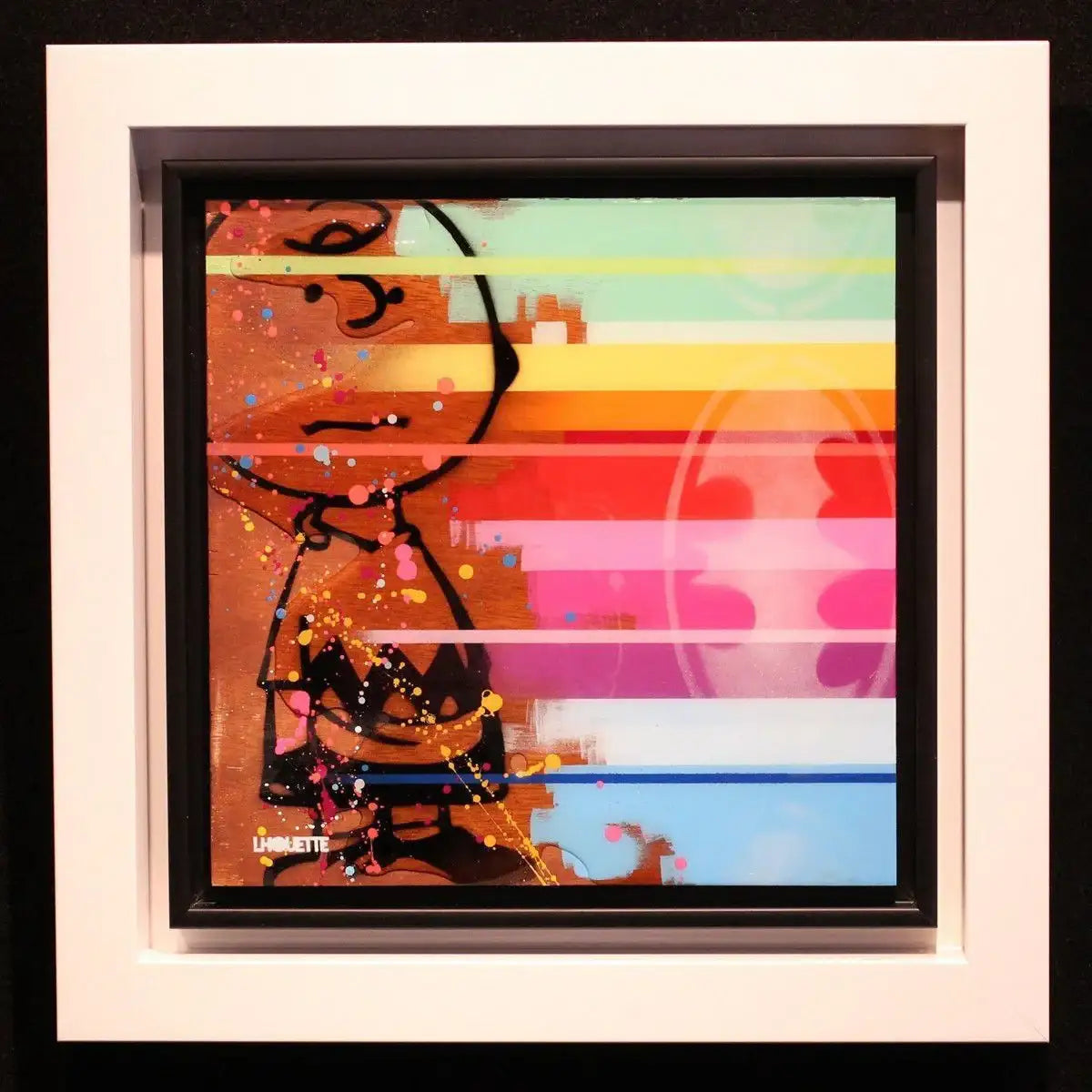 Colour Crate - Charlie - SOLD by artist Lhouette - Wyecliffe Galleries