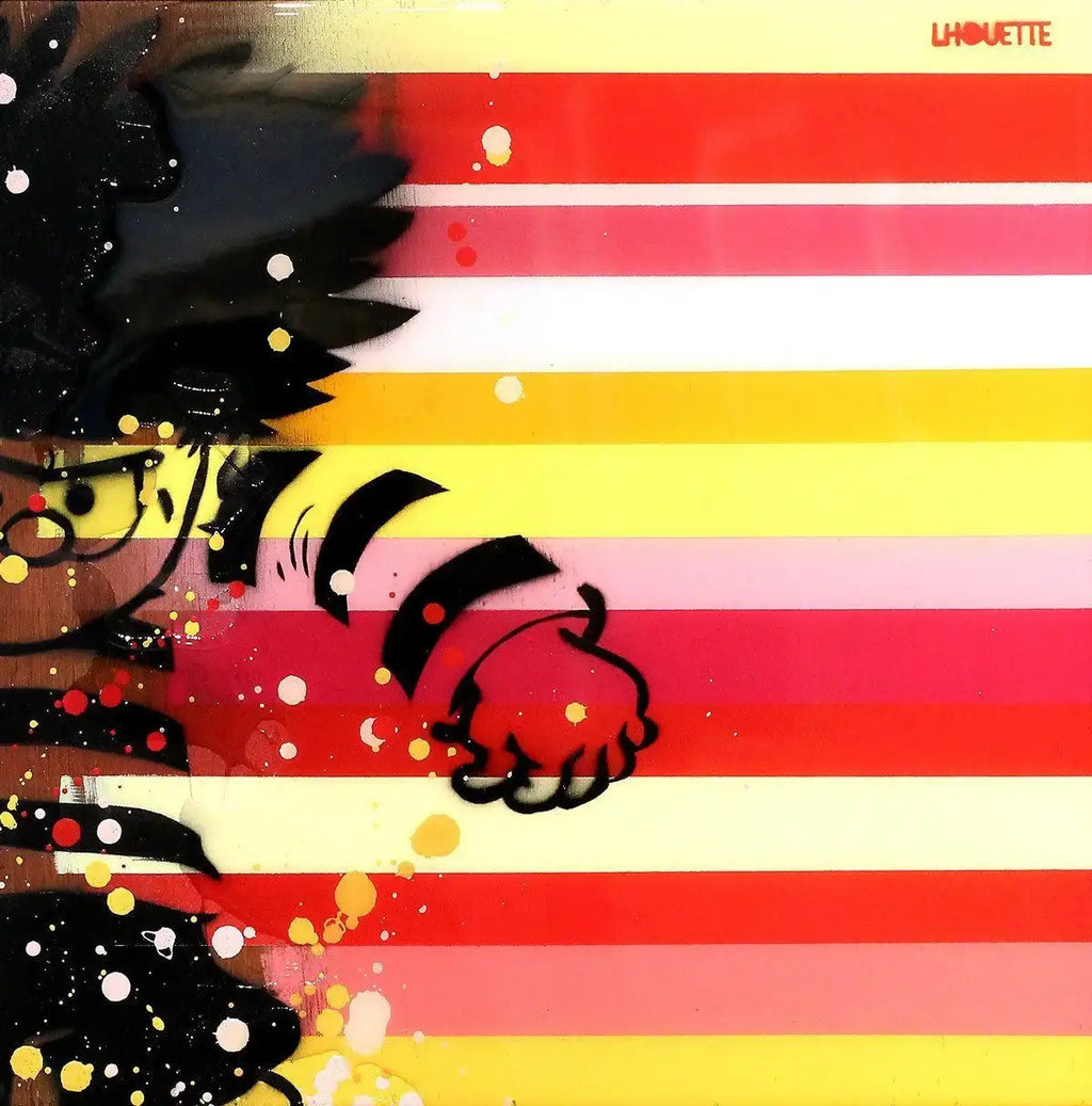 Colour Crate - Dennis the Menace - SOLD by artist Lhouette - Wyecliffe Galleries