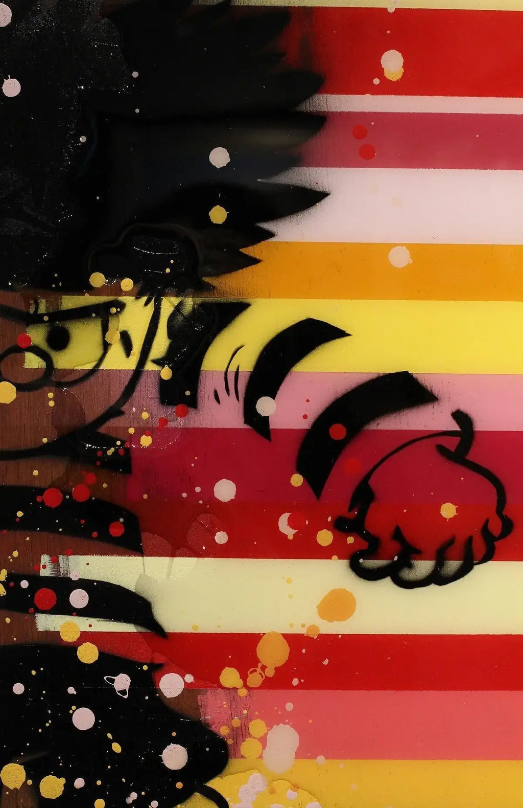 Colour Crate - Dennis the Menace - SOLD by artist Lhouette - Wyecliffe Galleries