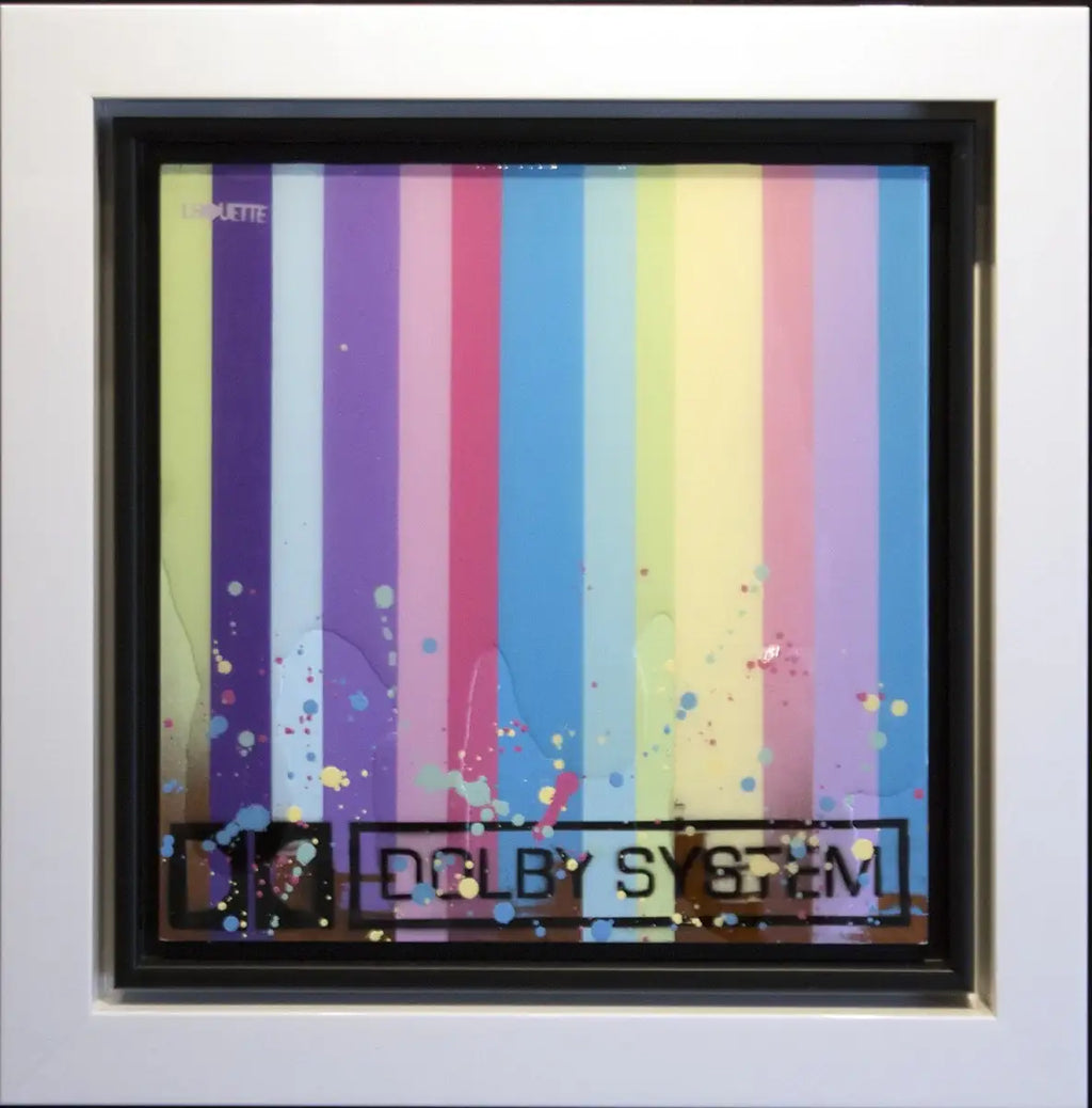Colour Crate - Dolby - SOLD by artist Lhouette - Wyecliffe Galleries