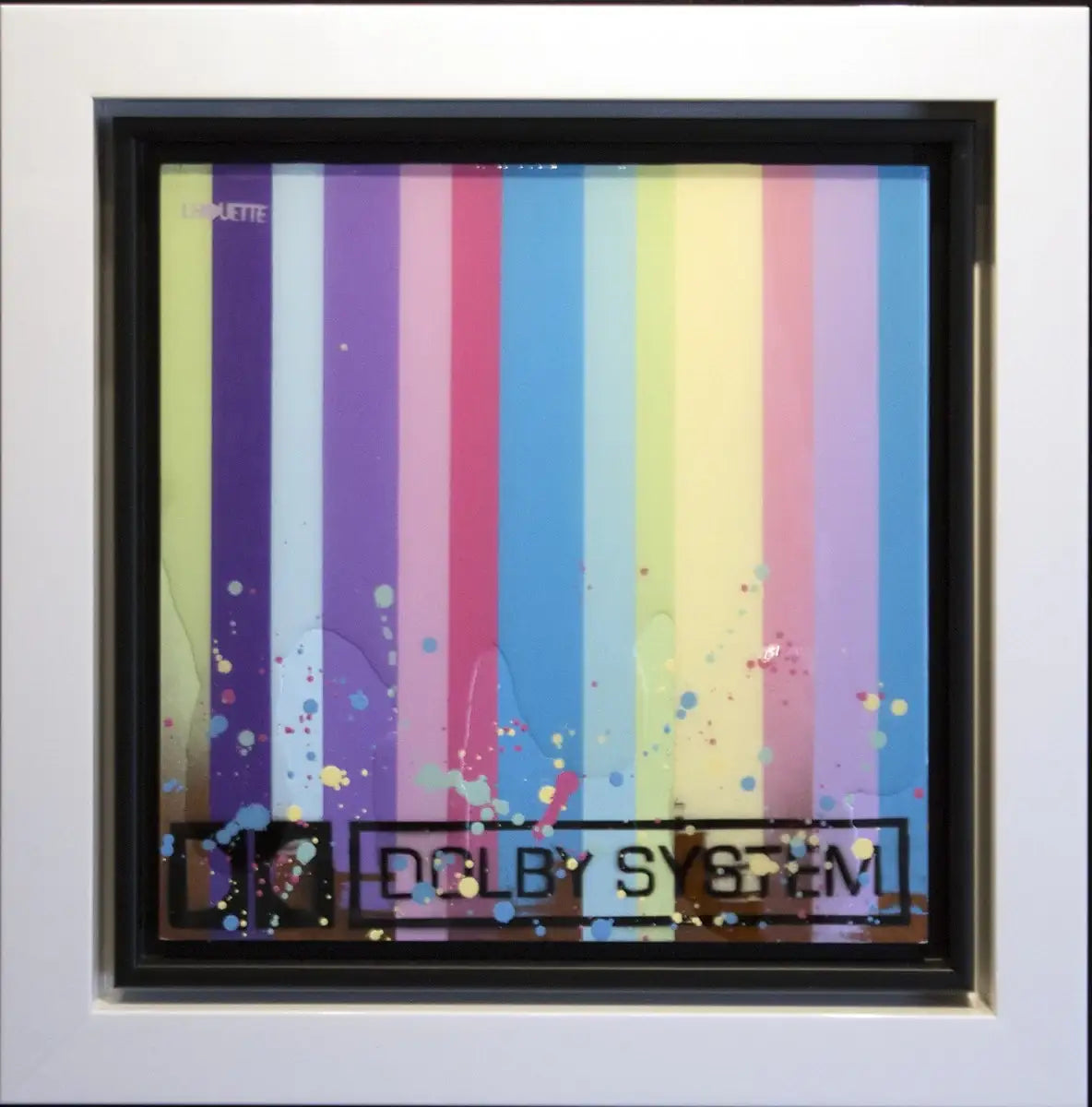 Colour Crate - Dolby - SOLD by artist Lhouette - Wyecliffe Galleries