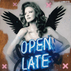 Colour Crate - Guardian Angel II - Original - SOLD by artist Lhouette - Wyecliffe Galleries