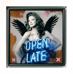 Colour Crate - Guardian Angel II - Original - SOLD by artist Lhouette - Wyecliffe Galleries