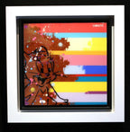 Colour Crate - Jerry - SOLD by artist Lhouette - Wyecliffe Galleries