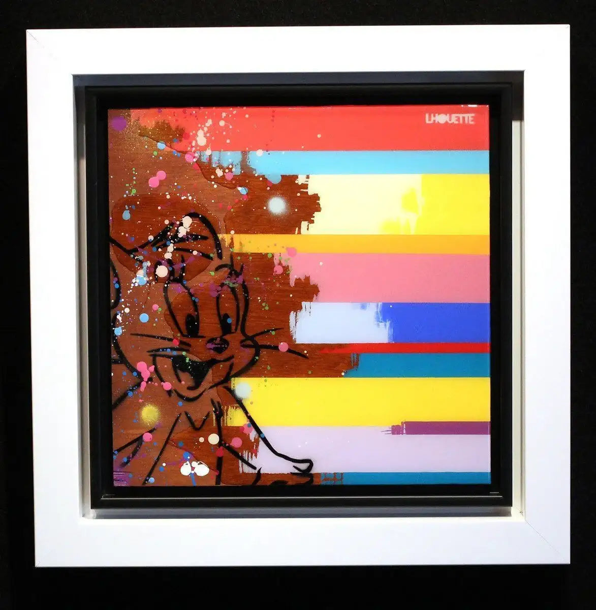 Colour Crate - Jerry - SOLD by artist Lhouette - Wyecliffe Galleries