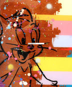 Colour Crate - Jerry - SOLD by artist Lhouette - Wyecliffe Galleries