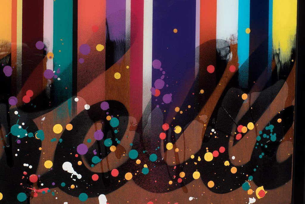 Colour Crate - Kell - Original - SOLD by artist Lhouette - Wyecliffe Galleries