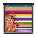 Colour Crate - Hello Kitty - Original - SOLD by artist Lhouette - Wyecliffe Galleries