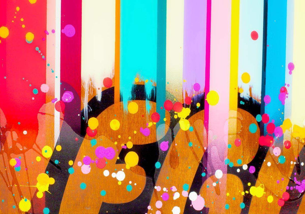 Colour Crate - Lego 2 - SOLD by artist Lhouette - Wyecliffe Galleries