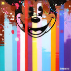 Colour Crate - Micky - Original - SOLD by artist Lhouette - Wyecliffe Galleries