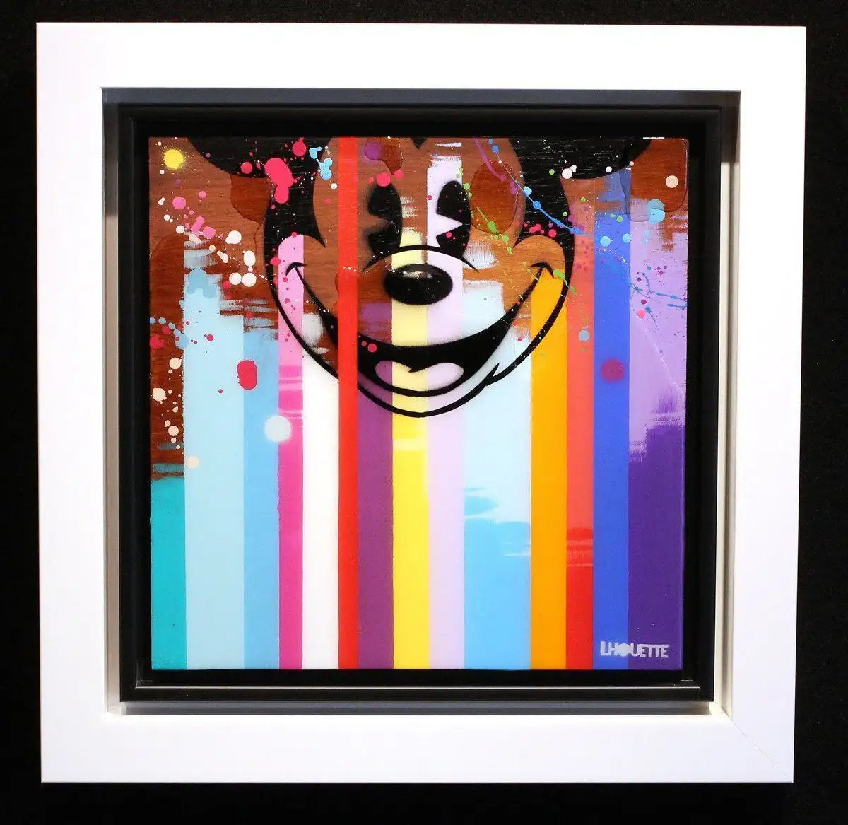 Colour Crate - Micky - Original - SOLD by artist Lhouette - Wyecliffe Galleries