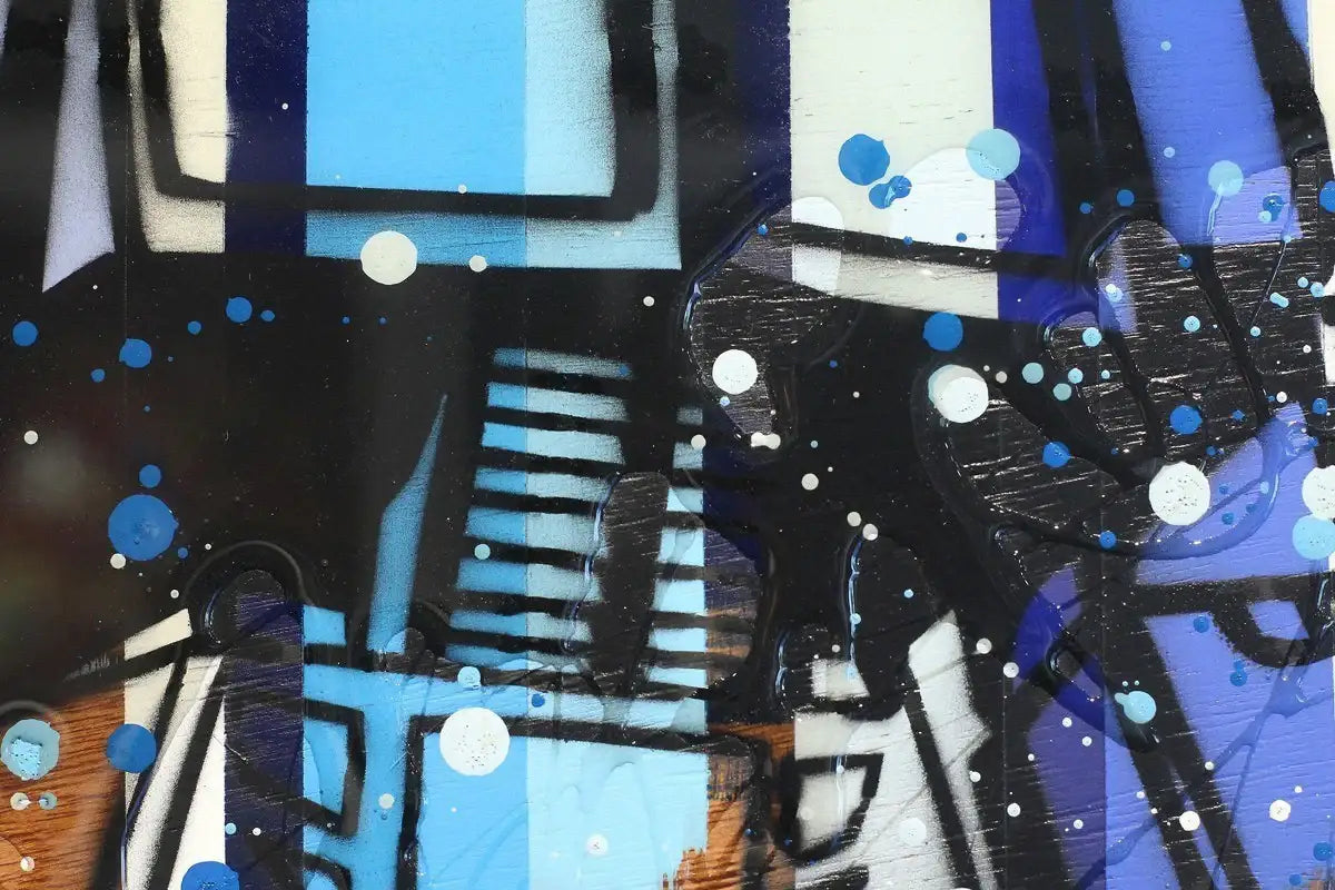 Colour Crate - Optimus Prime - SOLD by artist Lhouette - Wyecliffe Galleries