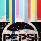 Colour Crate - Pepsi - SOLD by artist Lhouette - Wyecliffe Galleries
