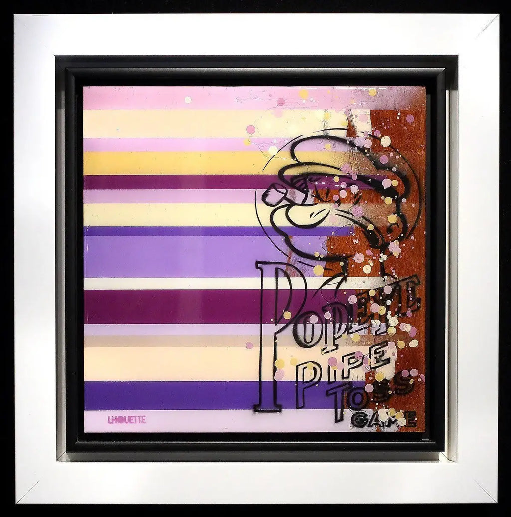 Colour Crate - Popeye II - SOLD by artist Lhouette - Wyecliffe Galleries