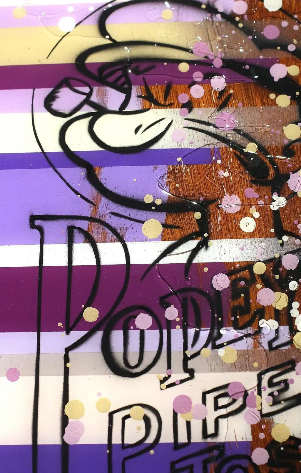 Colour Crate - Popeye II - SOLD by artist Lhouette - Wyecliffe Galleries