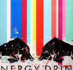 Colour Crate - Red Bull - ORIGINAL - SOLD by artist Lhouette - Wyecliffe Galleries