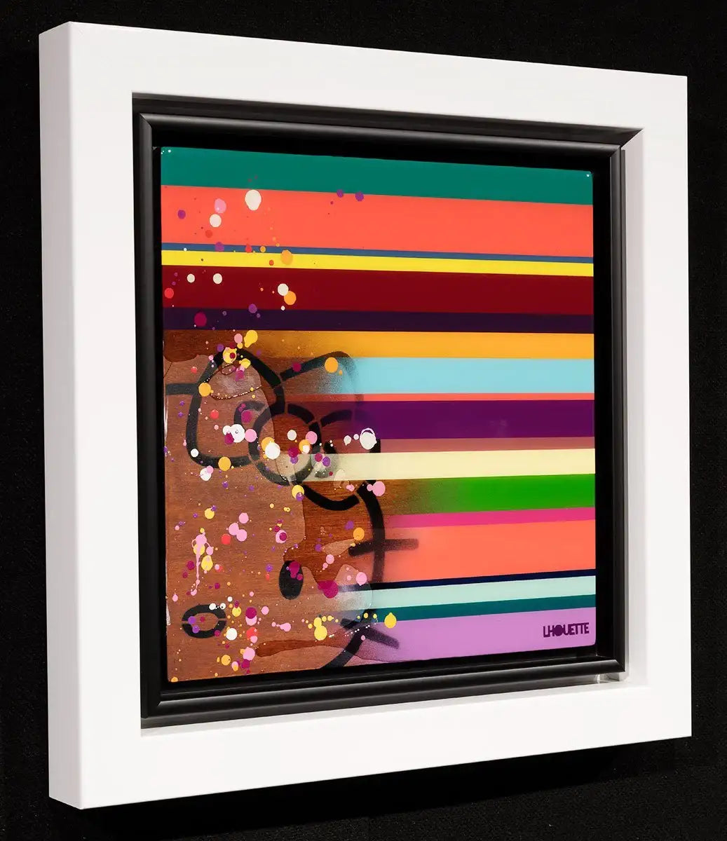 Colour Crate - Hello Kitty - Original - SOLD by artist Lhouette - Wyecliffe Galleries