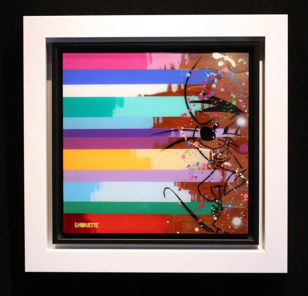 Colour Crate - Speedy - Original - SOLD by artist Lhouette - Wyecliffe Galleries