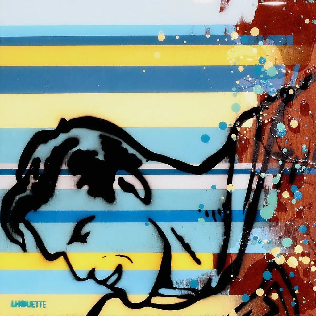 Colour Crate - Superman - SOLD by artist Lhouette - Wyecliffe Galleries