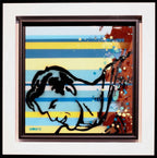 Colour Crate - Superman - SOLD by artist Lhouette - Wyecliffe Galleries