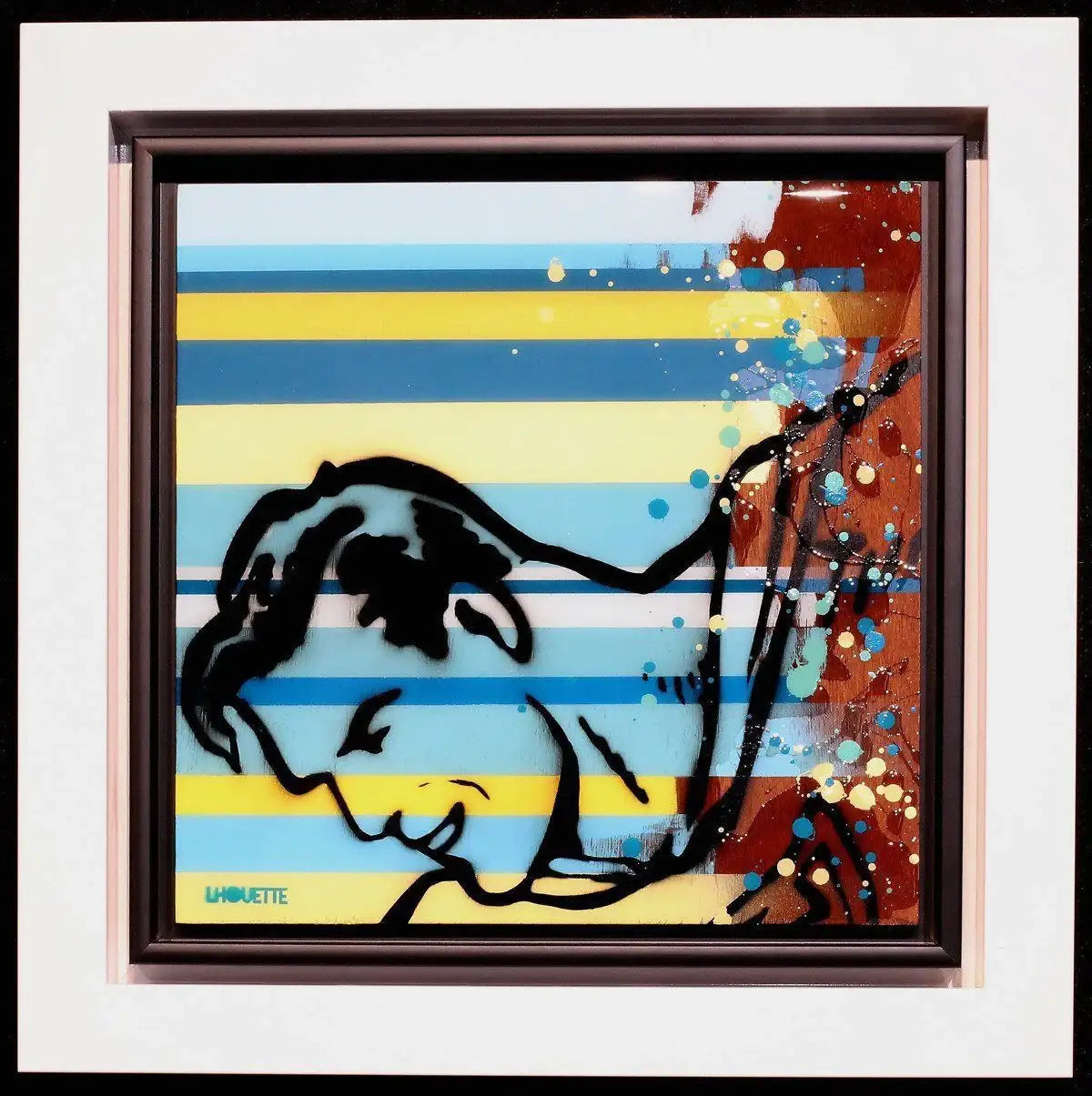 Colour Crate - Superman - SOLD by artist Lhouette - Wyecliffe Galleries