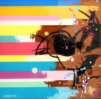 Colour Crate - Sylvester - SOLD by artist Lhouette - Wyecliffe Galleries