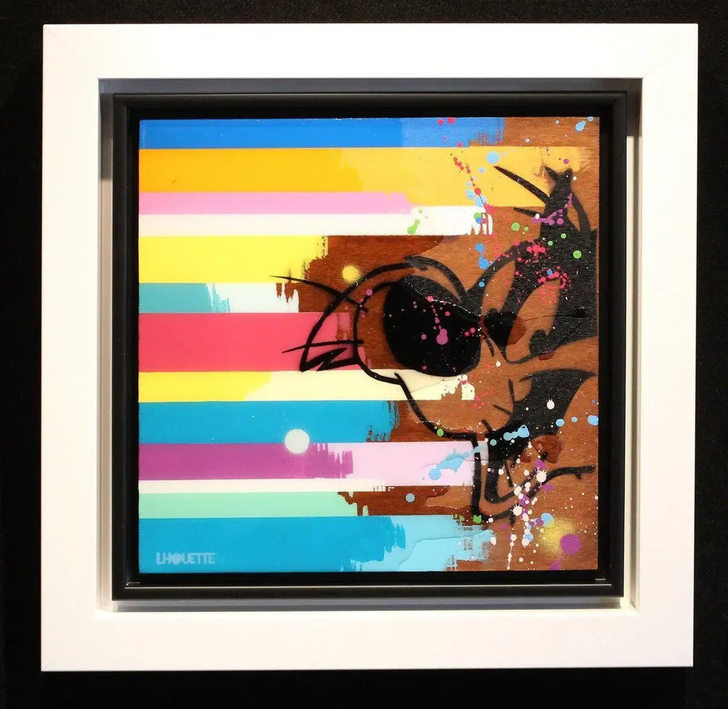 Colour Crate - Sylvester - SOLD by artist Lhouette - Wyecliffe Galleries