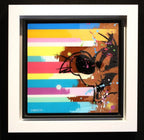 Colour Crate - Sylvester - SOLD by artist Lhouette - Wyecliffe Galleries